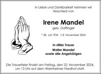 eine Anzeige