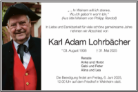 eine Anzeige